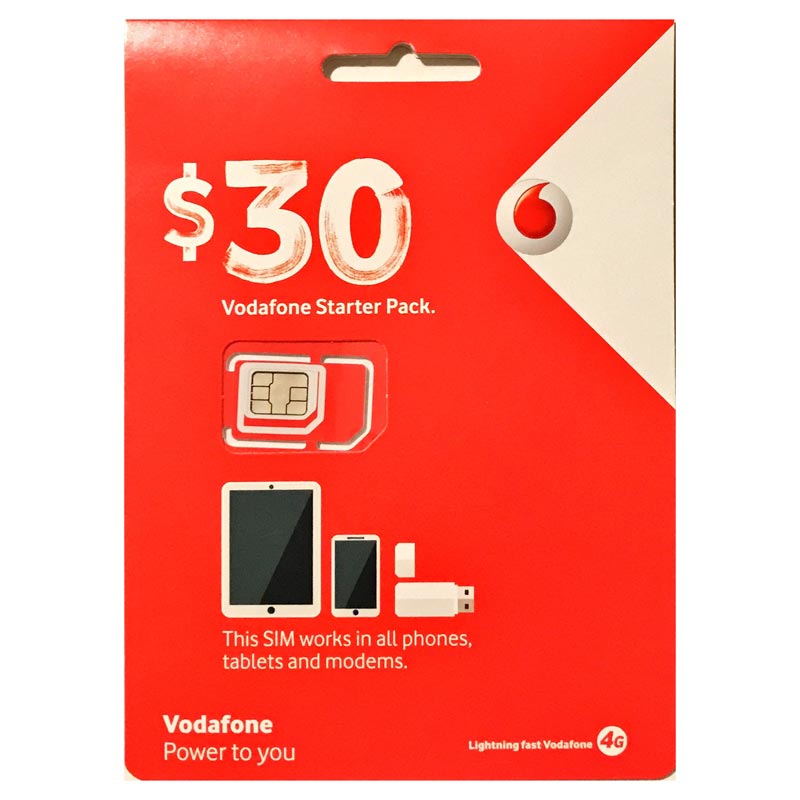 Vodafone sim карта